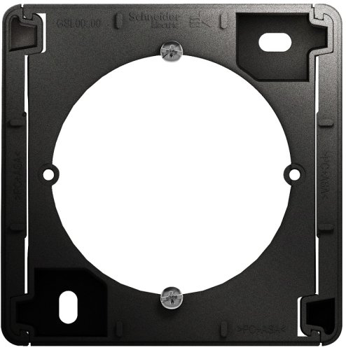 Коробка для наружнего монтажа Systeme Electric Glossa антрацит картинка